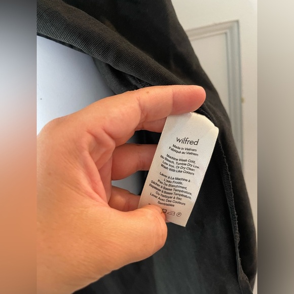 Aritzia Wilfred Astere Linen Wrap Dress XS - Picture 7 of 8